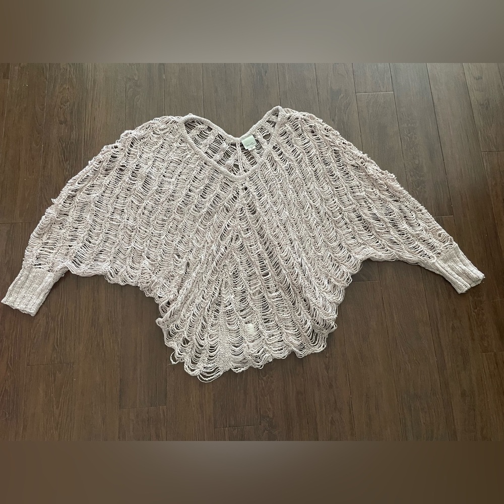 Irene’s Fishnet Sweater